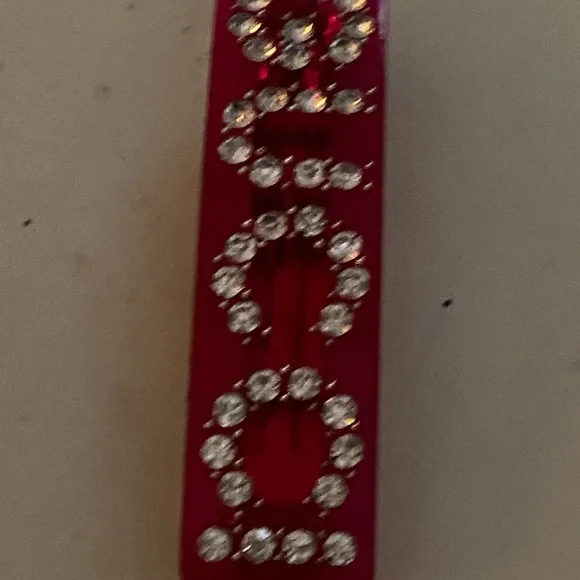 Gucci Fuchsia Crystal Hair Clip COMES WITH BOX - Picture 5 of 7